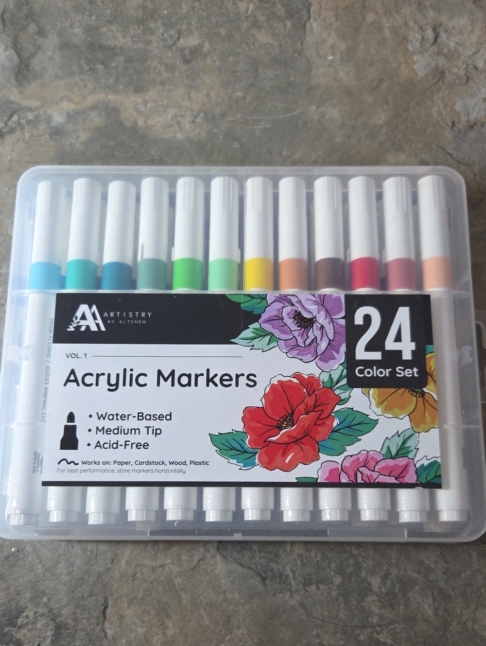 Artistry by Altenew 24-Color Acrylic Markers - Multi